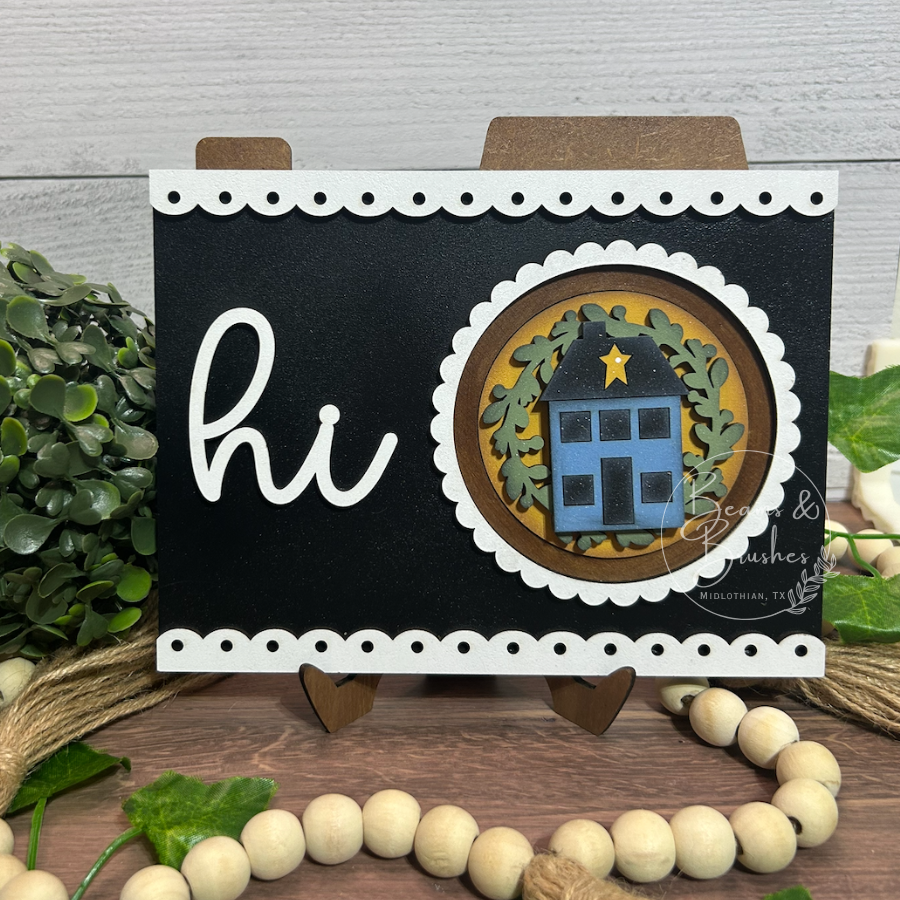 House 3 inch Round Insert