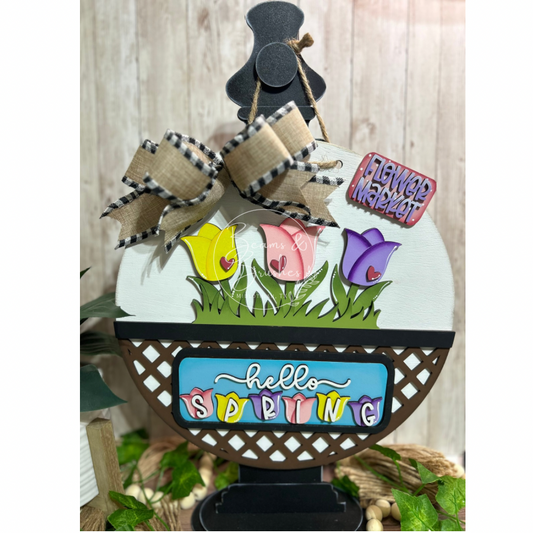 Hello Spring Truck Insert