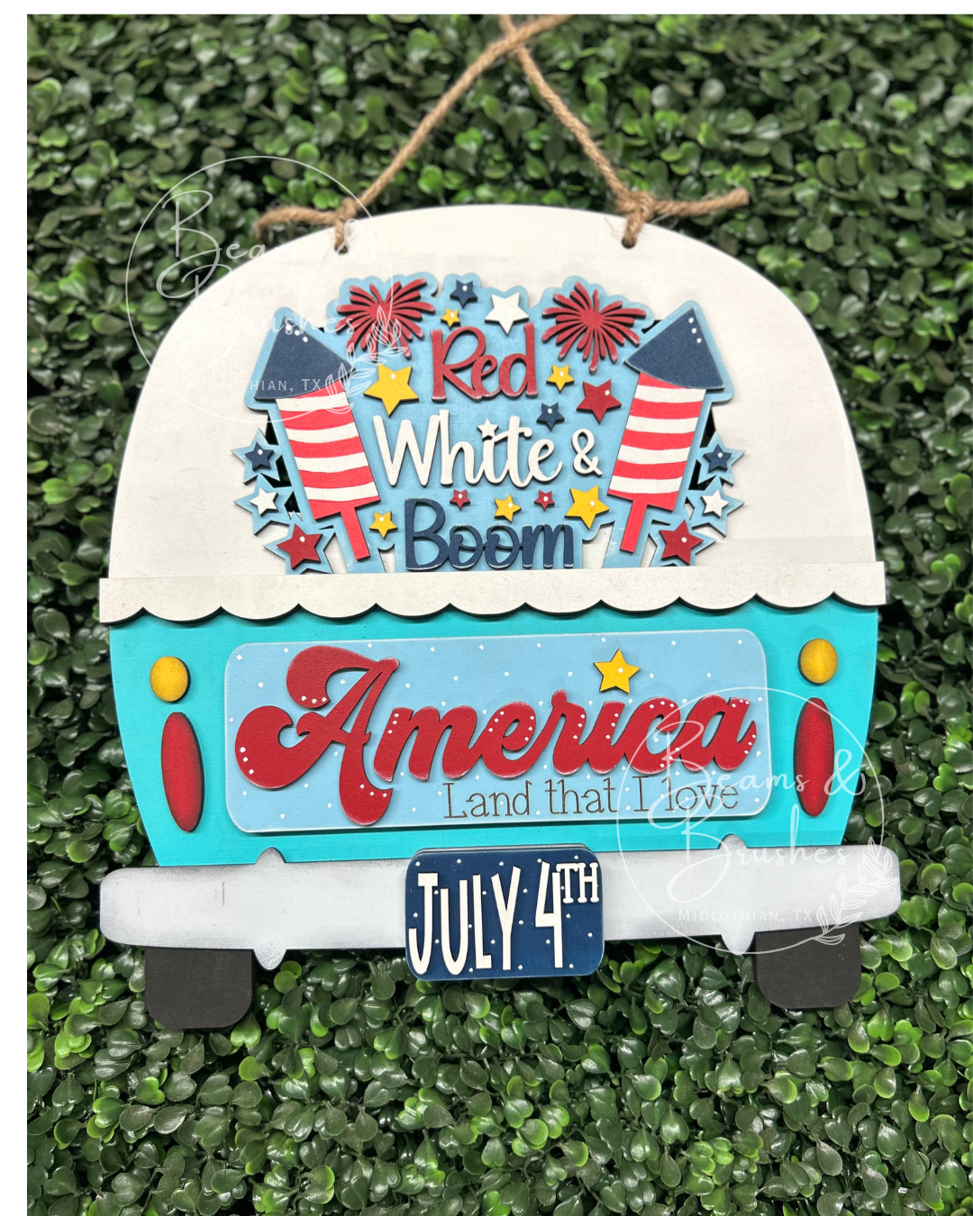 Camper Door Hanger for 3-piece Truck Inserts