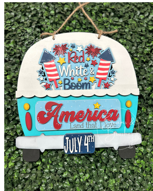 Camper Door Hanger for 3-piece Truck Inserts