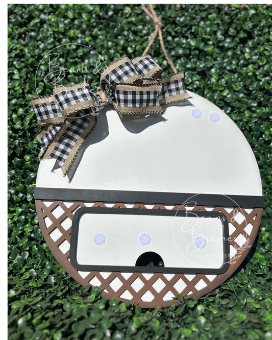 Lattice Round Door Hanger for Truck Inserts