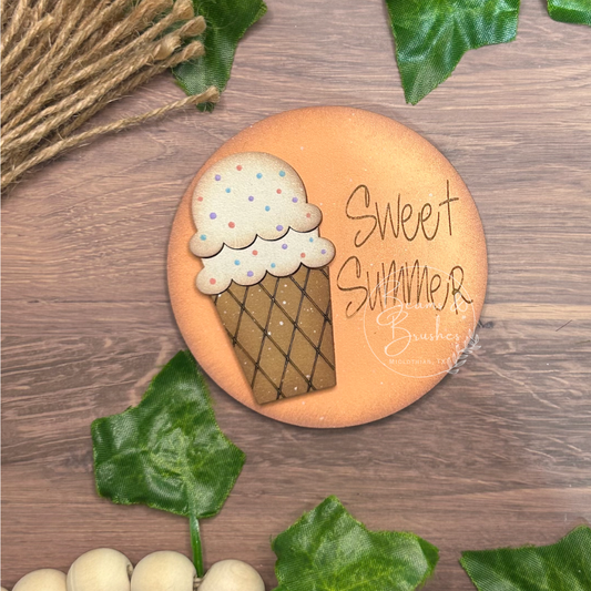 Sweet Summer 3 inch Round Insert