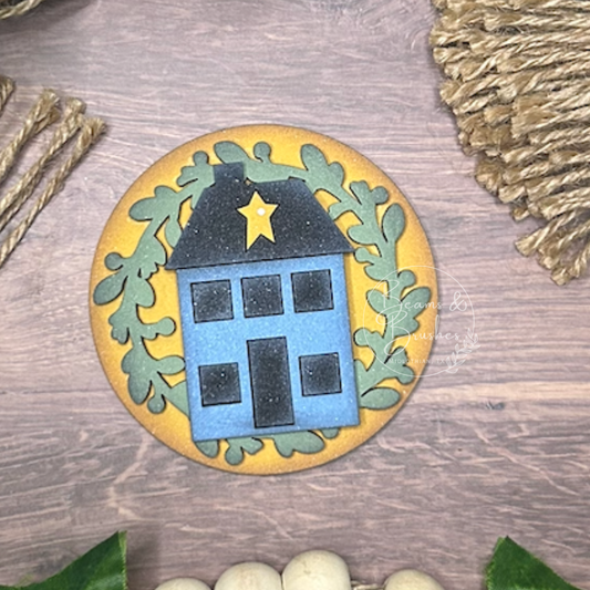 House 3 inch Round Insert