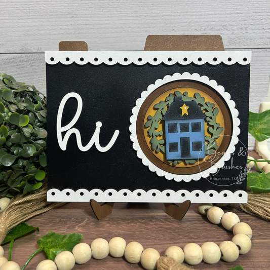 House 3 inch Round Insert