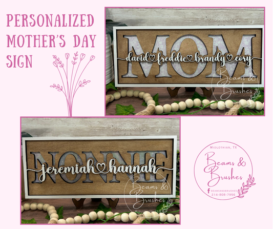 Personalized Name Sign