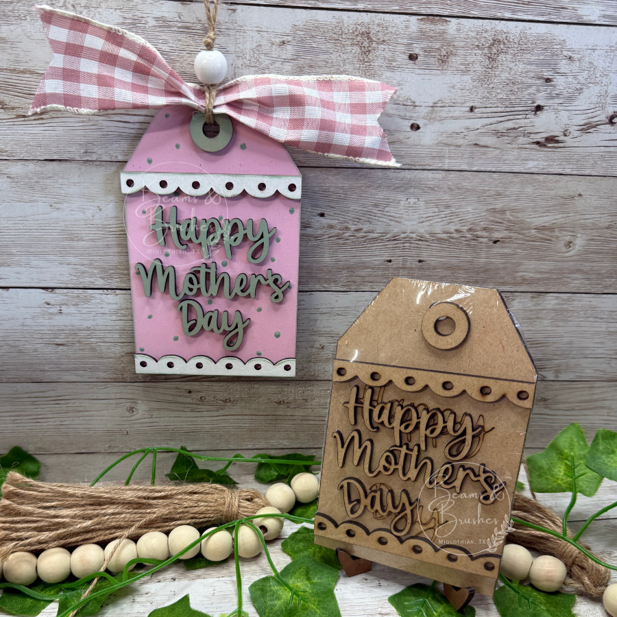 DIY ORNAMENT/GIFT TAG KIT - Happy Mother's Day
