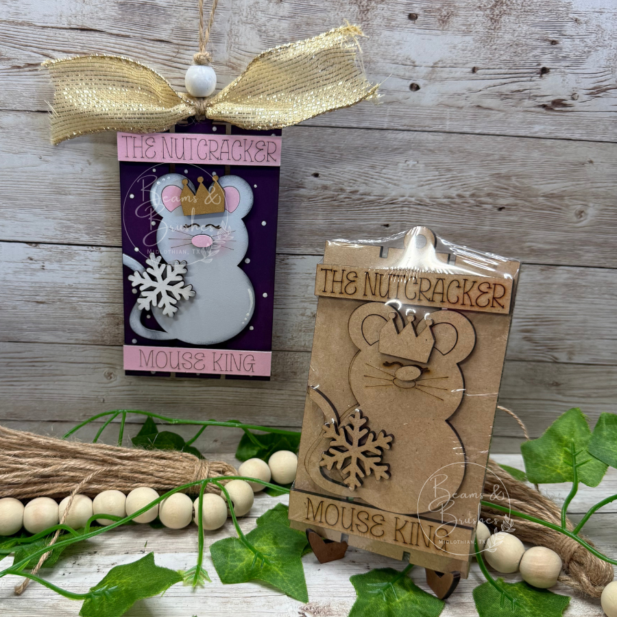 DIY ORNAMENT KIT - Mouse King