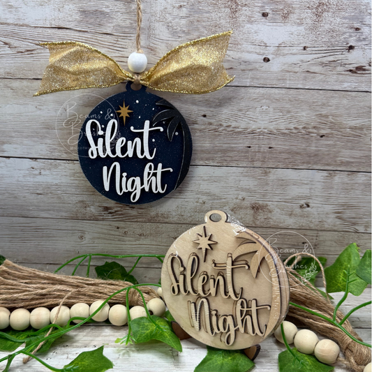 DIY ORNAMENT KIT - Silent Night