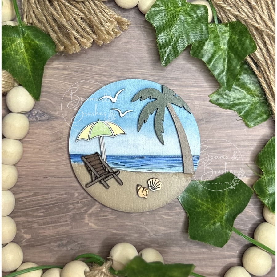 Beach 3 inch Round Insert