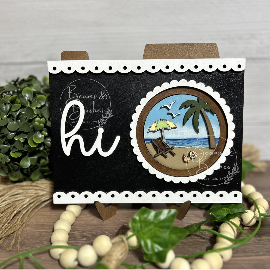 Beach 3 inch Round Insert