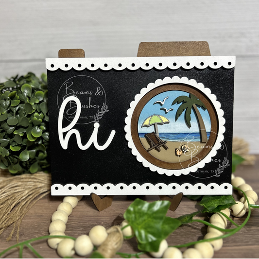 Beach 3 inch Round Insert