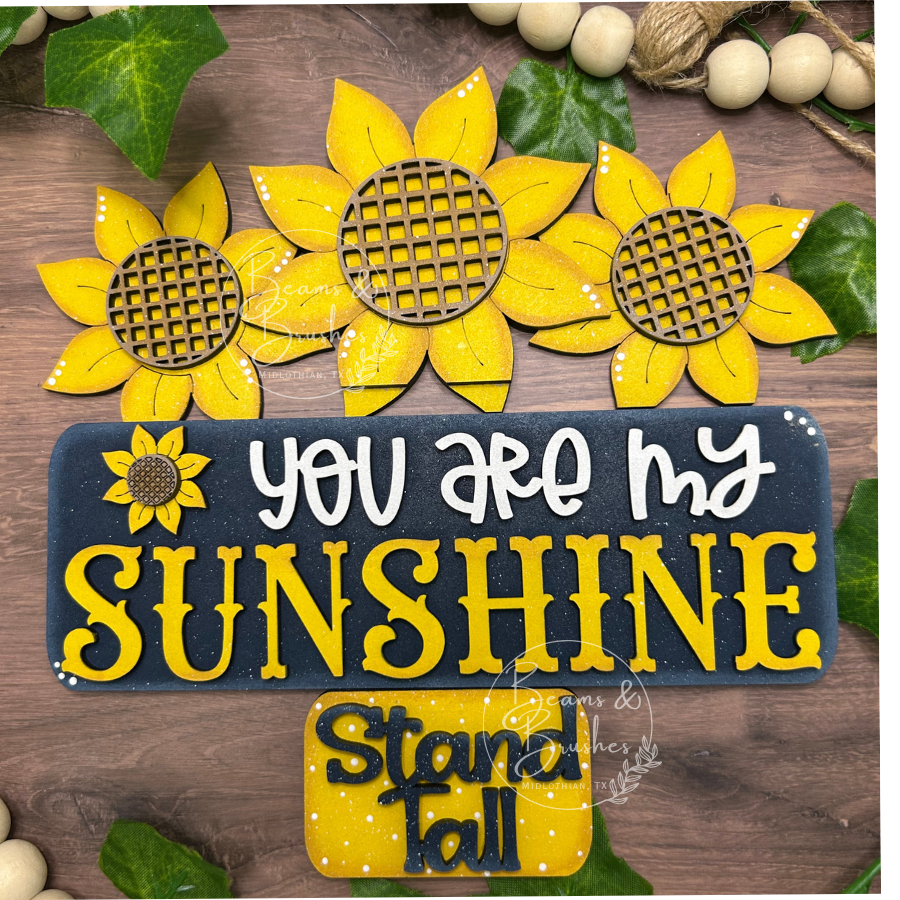 Sunflower Truck Insert