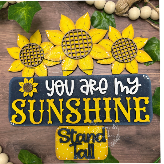 Sunflower Truck Insert