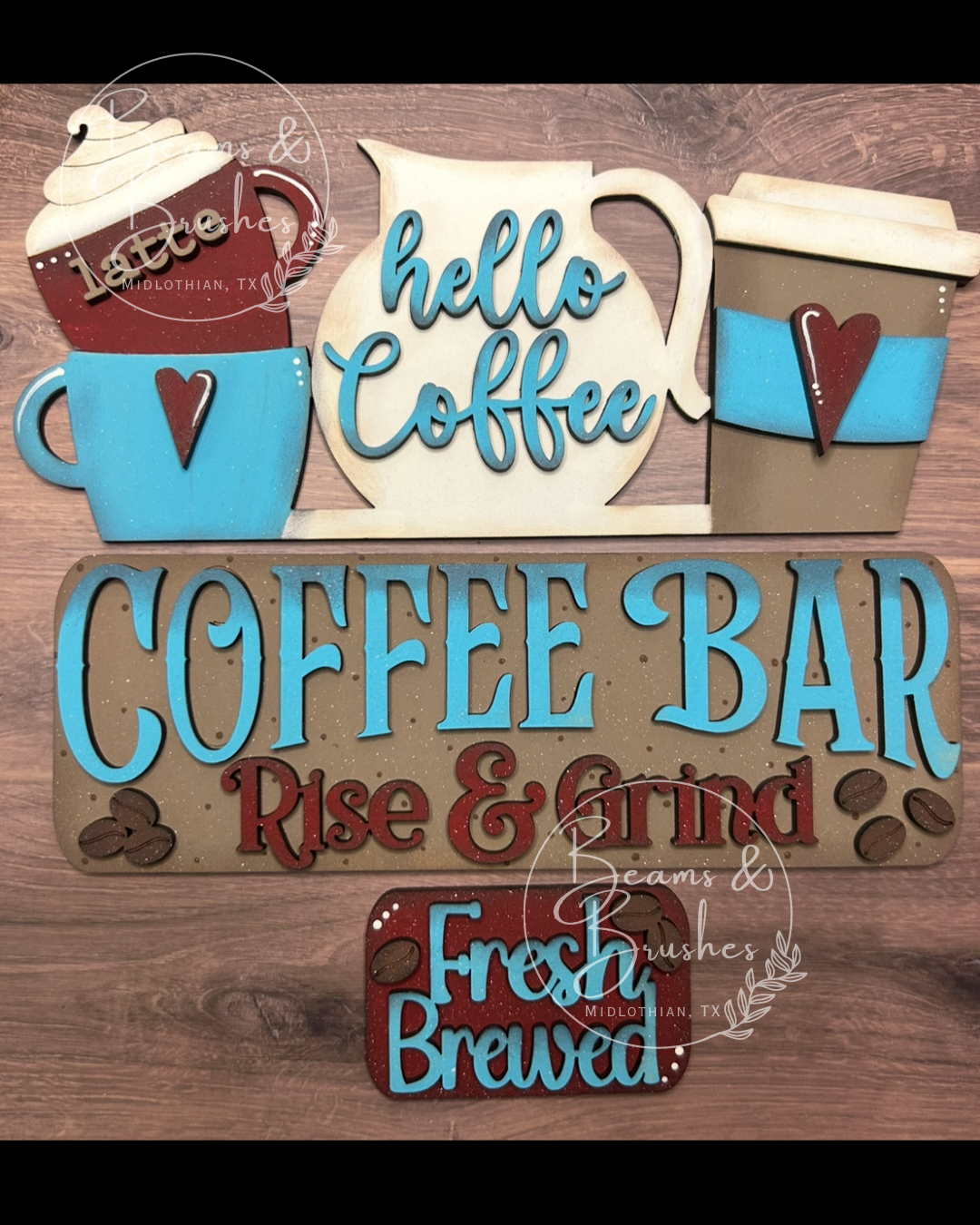 Coffee Bar Truck Insert