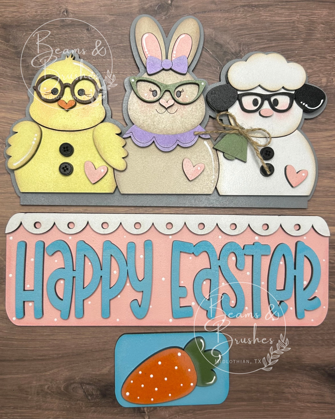 Happy Easter Friends Truck Insert