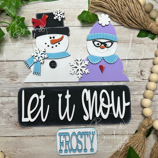 Let It Snow Truck Insert