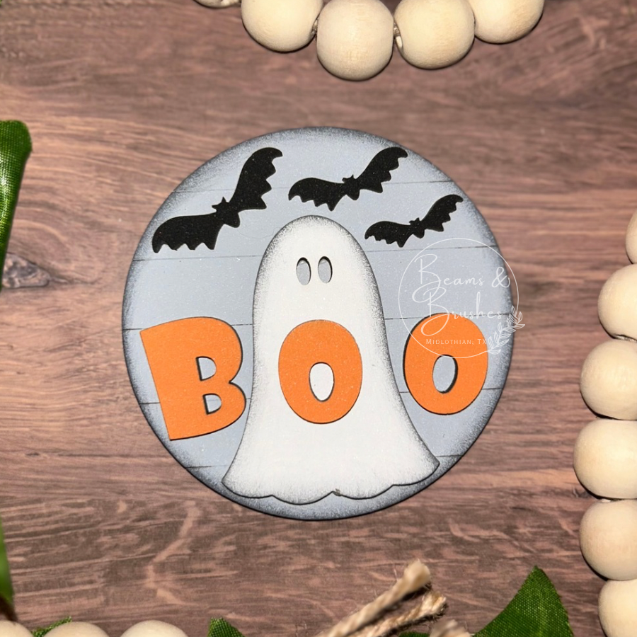 Boo 3 inch Round Insert